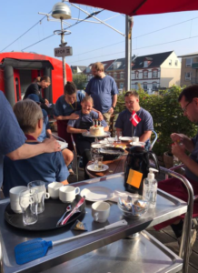 障害者雇用屋外カフェ